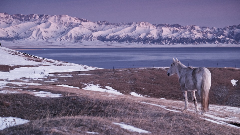 Sailimu Lake in Xinjiang
