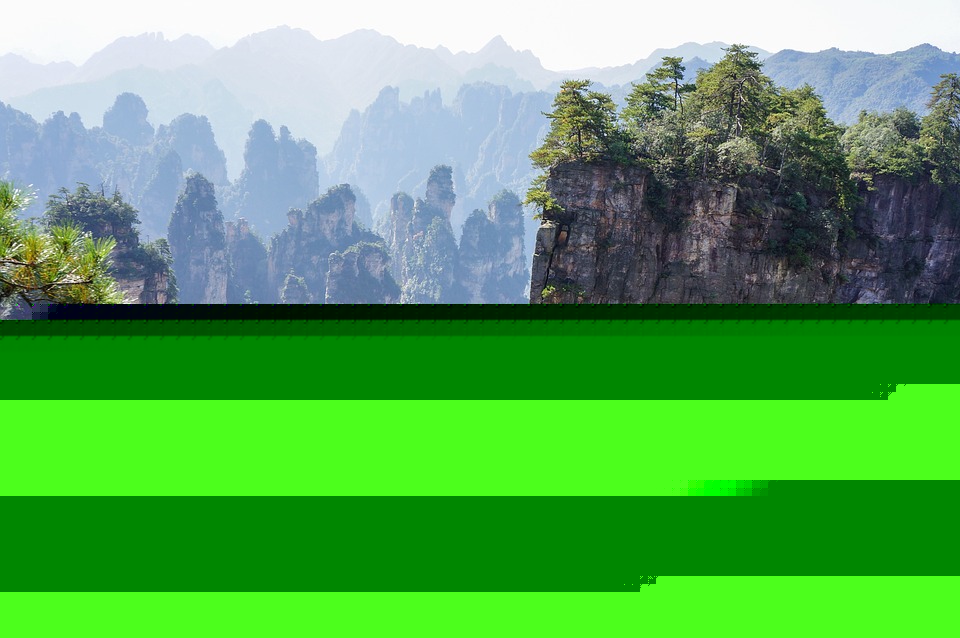 Zhangjiajie destination landscape